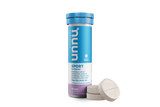 Nuun Sports Hydration effervescent tablets grape flavour for improved hydration and improved sports endurance. Sports nutrition for running and cycling