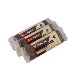 Enduren cocoa and oat energy bar provides long lasting energy through natural ingredients for endurance athletes.