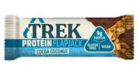 Trek Flapjack Protein Energy Bar Cocoa Coconut. Perfect sports nutrition for endurance sports like running and cycling.