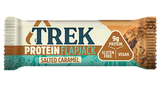 Trek Flapjack Protein Energy Bar Salted Caramel. Perfect sports nutrition for endurance sports like running and cycling.